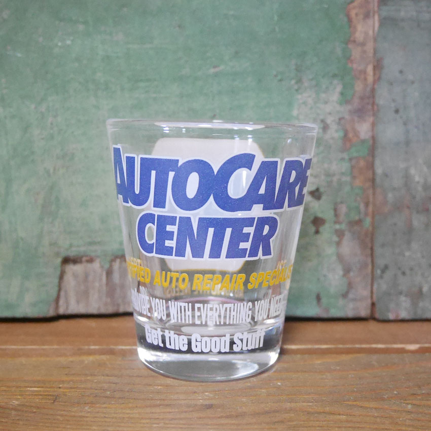 USA企業系 ショットグラス MOTOR GARAGE　レーシング SHOT GLASSES　アメリカン雑貨　の画像