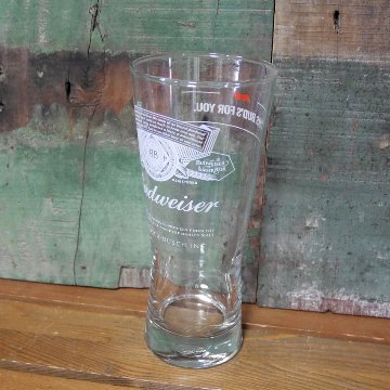 バドワイザー ビアグラス Budweiser ビアタンブラー バーグッズ アメリカン雑貨の画像