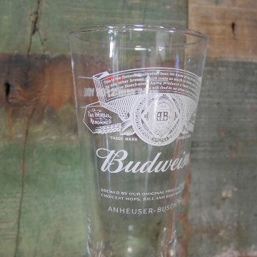 バドワイザー ビアグラス Budweiser ビアタンブラー バーグッズ アメリカン雑貨の画像