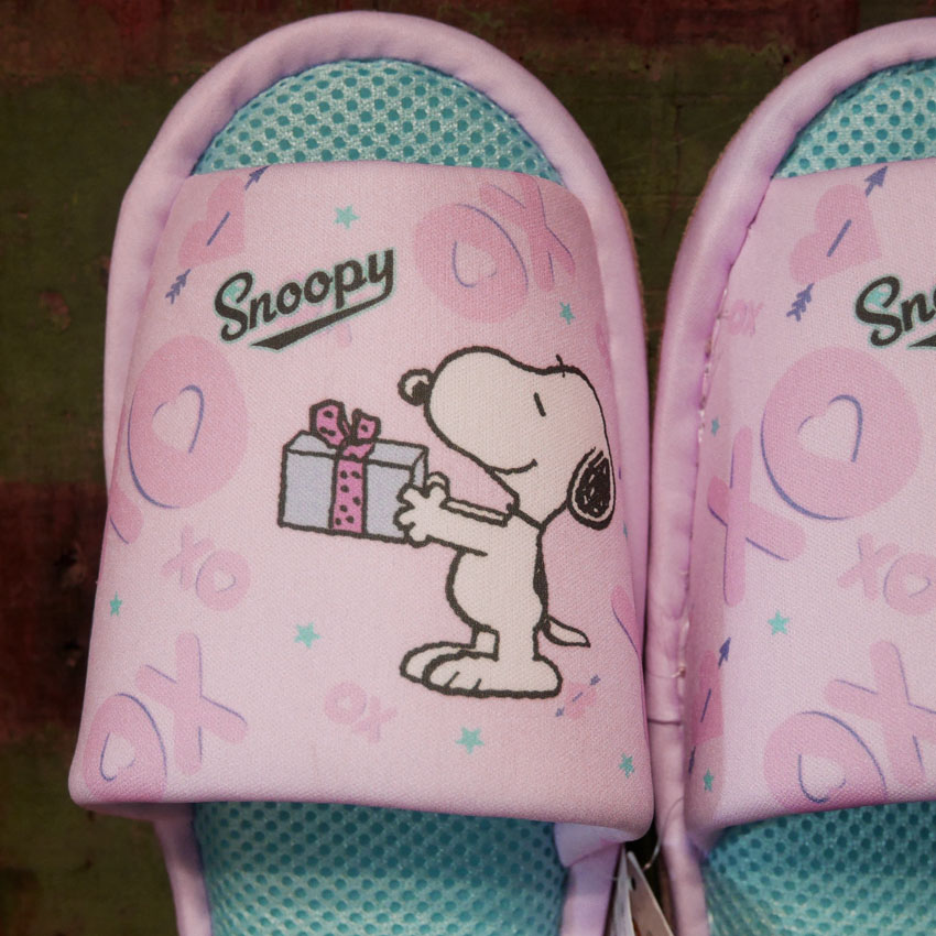 ルームシューズ スリッパ スヌーピー 低反発 スリッパ SNOOPY メッシュ　インテリア雑貨の画像