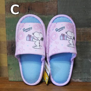 ルームシューズ スリッパ スヌーピー 低反発 スリッパ SNOOPY メッシュ　インテリア雑貨の画像