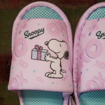 ルームシューズ スリッパ スヌーピー 低反発 スリッパ SNOOPY メッシュ　インテリア雑貨の画像