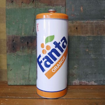 ファンタオレンジ　ティン ストローホルダー FANTA　ティンディスペンサー　カフェ・バー アメリカン雑貨の画像