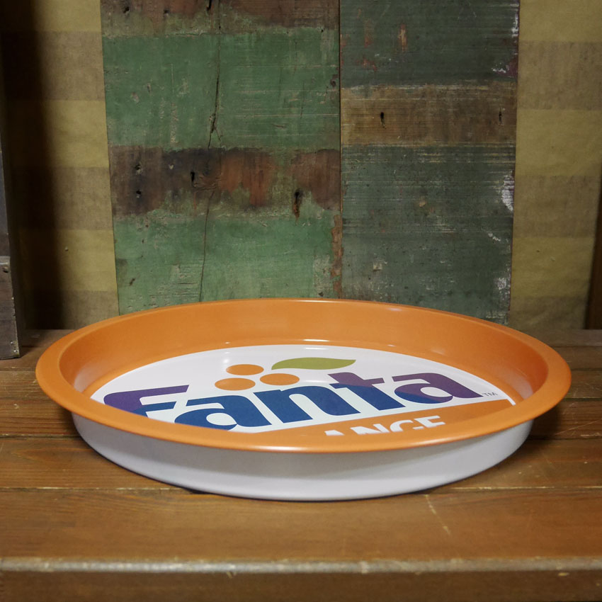 ファンタ ティントレイ Fanta ORANGE お盆　アメリカン雑貨の画像