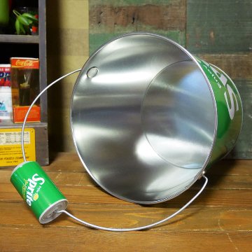 スプライト ティン バケツ Sprite　置物インテリア　アメリカン雑貨の画像