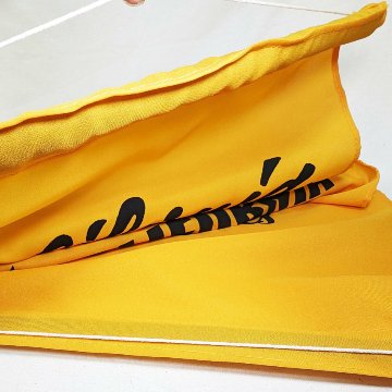 カリフォルニア ナイロンフラッグ タペストリー CALIFORNIA BEAR YELLOW インテリア アメリカン雑貨の画像