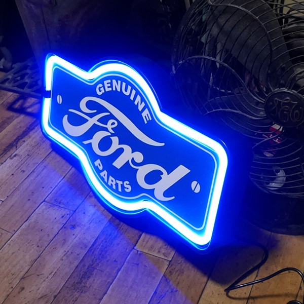 LEDネオンサイン フォード　ロープネオンサイン看板　アメリカンインテリアの画像