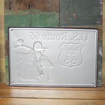 ROUTE66 サインプレート 木製 看板 ルート66 アメリカ 雑貨 ルート66 サインボード HISTORIC ROUTE66 インテリア ダイカット
