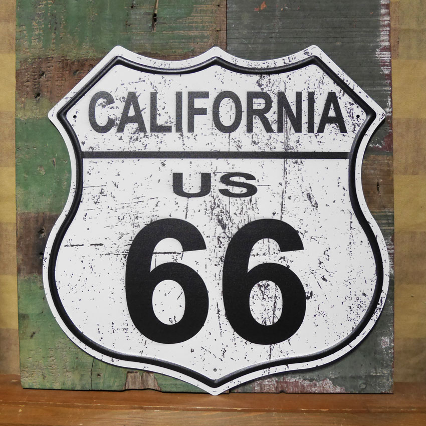 interstate carifornia 5 アルミ看板