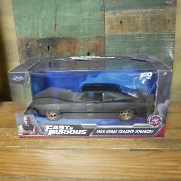 ワイルドスピードダイキャストカー DOM's 1968 DODGE CHARGER WIDEBODY 1/24 レトロミニカー JADATOYS アメ車 の画像