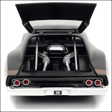 ワイルドスピードダイキャストカー DOM's 1968 DODGE CHARGER WIDEBODY 1/24 レトロミニカー JADATOYS アメ車 の画像