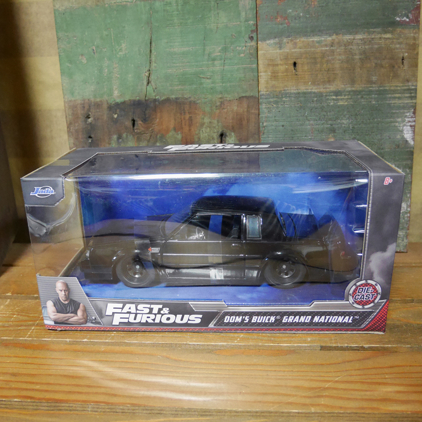 ワイルドスピードダイキャストカー  DOM'S BUICK GRAND NATIONAL JADATOYS1/24 レトロミニカー　アメ車 の画像