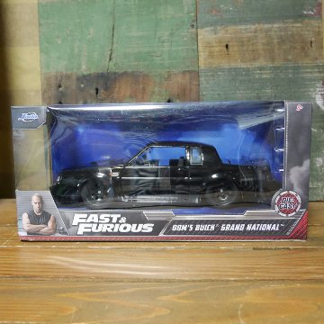 ワイルドスピードダイキャストカー  DOM'S BUICK GRAND NATIONAL JADATOYS1/24 レトロミニカー　アメ車 の画像