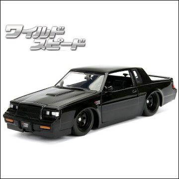 ワイルドスピードダイキャストカー  DOM'S BUICK GRAND NATIONAL JADATOYS1/24 レトロミニカー　アメ車 の画像