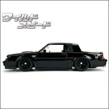 ワイルドスピードダイキャストカー  DOM'S BUICK GRAND NATIONAL JADATOYS1/24 レトロミニカー　アメ車 の画像