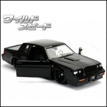 ワイルドスピードダイキャストカー  DOM'S BUICK GRAND NATIONAL JADATOYS1/24 レトロミニカー　アメ車 の画像