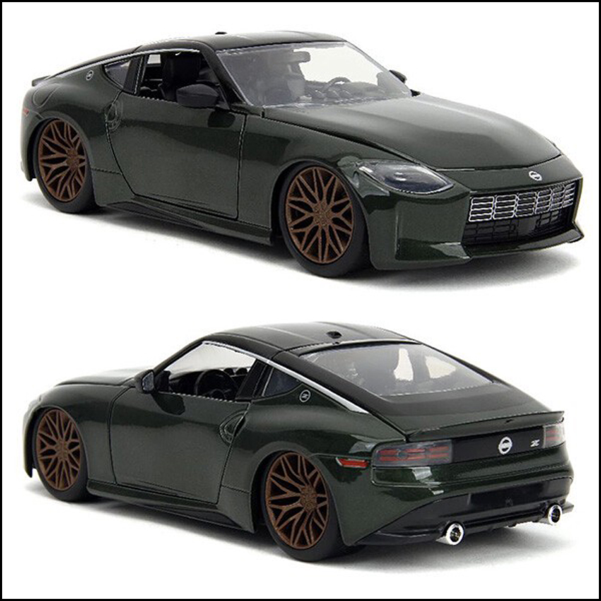 ワイルドスピードダイキャストカー  2003 NISSAN Z JADATOYS1/24 日産　レトロレトロミニカー　の画像