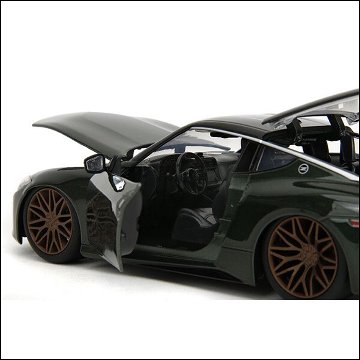 ワイルドスピードダイキャストカー  2003 NISSAN Z JADATOYS1/24 日産　レトロレトロミニカー　の画像