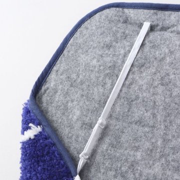 ハワイアン トイレマット ＆ トイレカバー  NAVY パームツリートイレセット  トイレタリーの画像