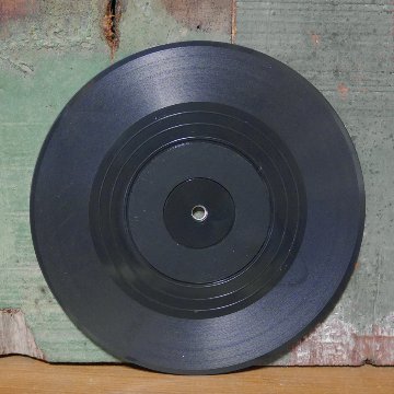 レコード コースター 6枚セット キッチン雑貨 カフェ バー レトロ ディスプレイ アメリカン雑貨の画像