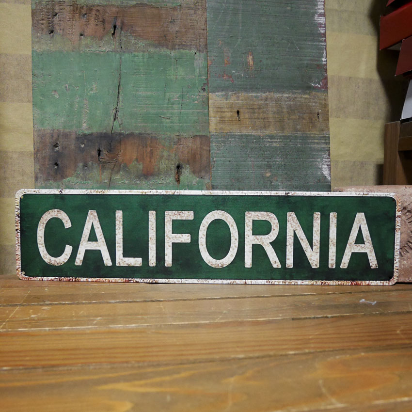 トラフィックサイン看板【 カリフォルニア】 トラフィックサイン　標識　アメリカン雑貨の画像