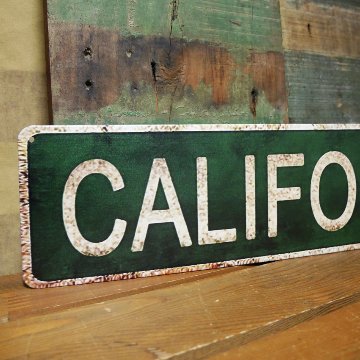 トラフィックサイン看板【 カリフォルニア】 トラフィックサイン　標識　アメリカン雑貨の画像