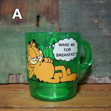 Garfield ガーフィールド MILKY STACKING MUG ミルキー スタッキング マグ アメリカン雑貨 マグカップ クリアマグの画像