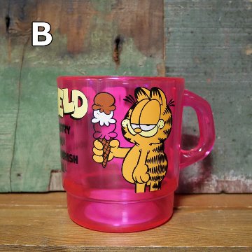 Garfield ガーフィールド MILKY STACKING MUG ミルキー スタッキング マグ アメリカン雑貨 マグカップ クリアマグの画像