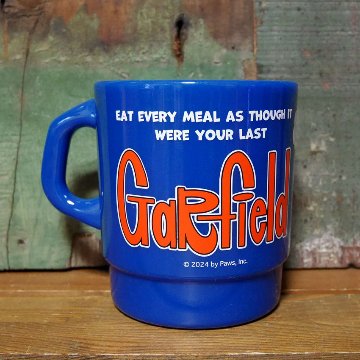 Garfield ガーフィールド MILKY STACKING MUG ミルキー スタッキング マグ アメリカン雑貨 マグカップ クリアマグの画像