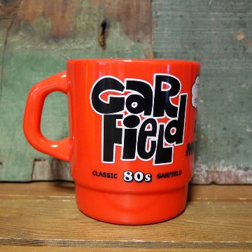 Garfield ガーフィールド MILKY STACKING MUG ミルキー スタッキング マグ アメリカン雑貨 マグカップ クリアマグの画像