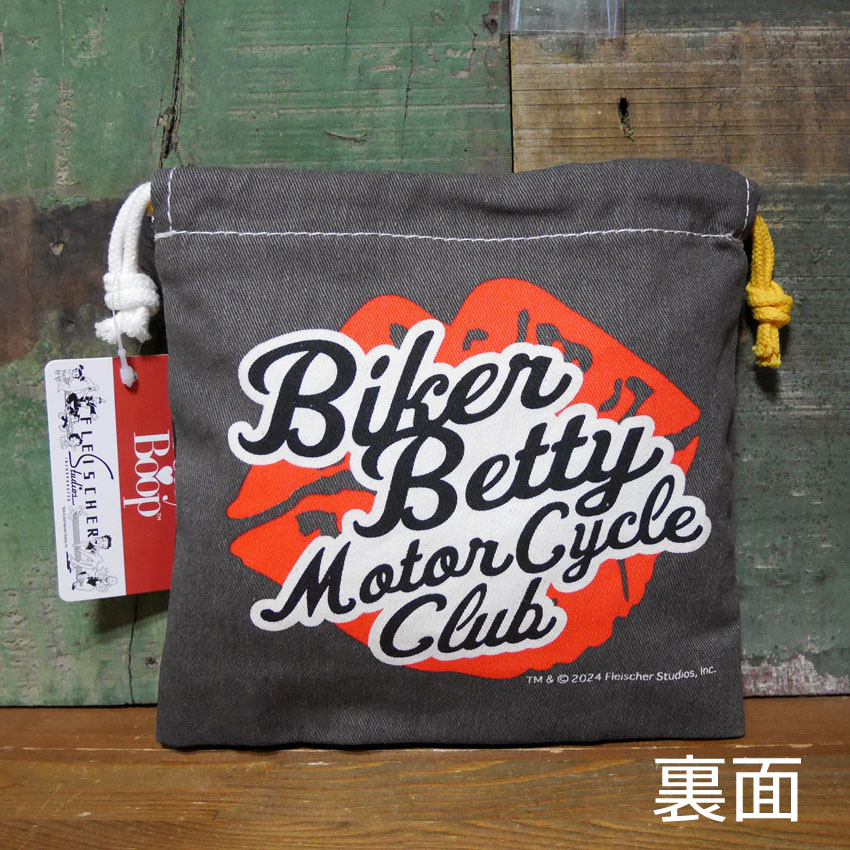 アメリカン 巾着袋 DRAWSTRING BAG 小物収納袋 アメリカン雑貨の画像