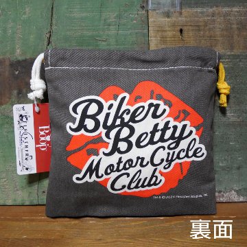 アメリカン 巾着袋 DRAWSTRING BAG 小物収納袋 アメリカン雑貨の画像