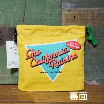 アメリカン 巾着袋 DRAWSTRING BAG 小物収納袋 アメリカン雑貨の画像