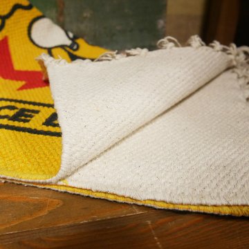 レディキロワット コットンマット FEPC YELLOW　インテリアマット　玄関マット　バスマット　アメリカン雑貨の画像