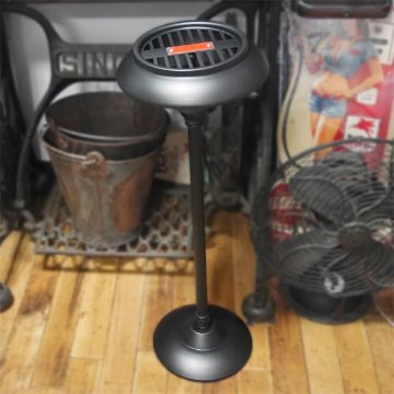 マーキュリー スタンド灰皿 CHICAGO ブラック MERCURY　アメリカン雑貨の画像