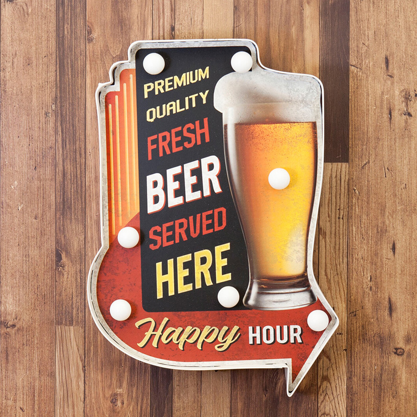 アメリカンクラシック LED SignLED FRESH BEER ビール ネオンサイン ウォールインテリア アメリカン雑貨の画像