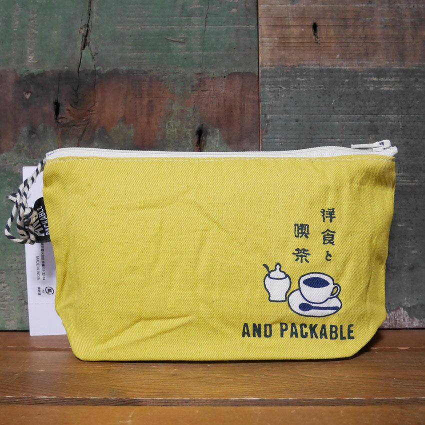 アンドパッカブル PO ポーチ ANDPACKABLE 小物入れ 化粧ポーチ　アメリカン雑貨の画像