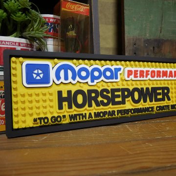 mopar バーマット モパー BARMAT　ラバーマット　アメリカン雑貨の画像