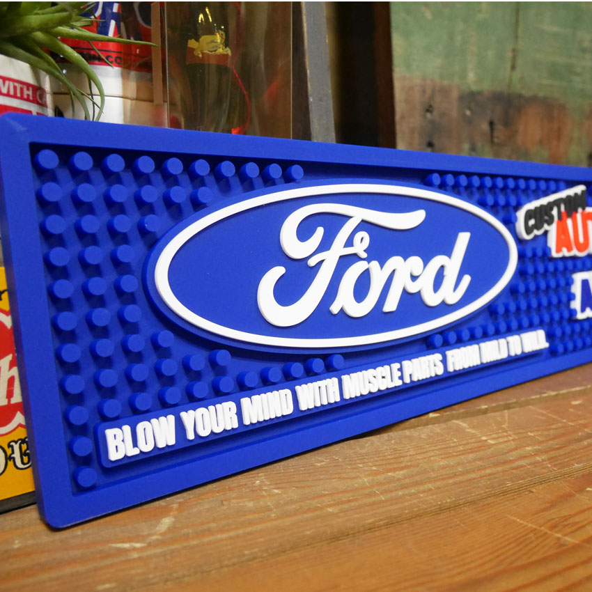 ford バーマット フォード BARMAT　ラバーマット　アメリカン雑貨の画像
