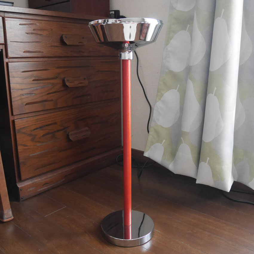 マーキュリー スタンド灰皿 PASADENA シルバー MERCURY　アメリカン雑貨の画像