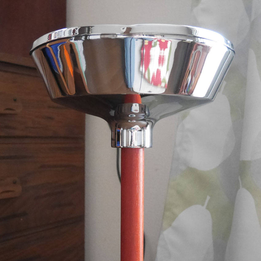 マーキュリー スタンド灰皿 PASADENA シルバー MERCURY　アメリカン雑貨の画像