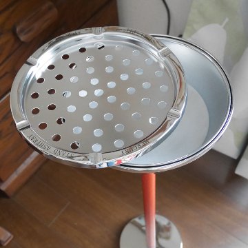 マーキュリー スタンド灰皿 PASADENA シルバー MERCURY　アメリカン雑貨の画像