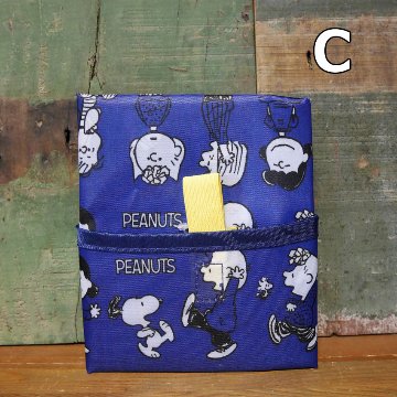 スヌーピー ライン デイリーバッグ SNOOPY エコバッグ ショッピングバッグ　アメリカン雑貨の画像
