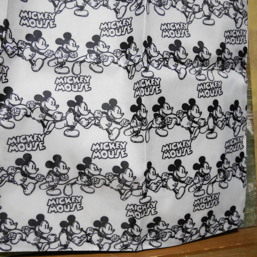 ミッキーラン ポーチ付き エコバッグ ミッキーマウス ショッピングバッグ　アメリカン雑貨の画像