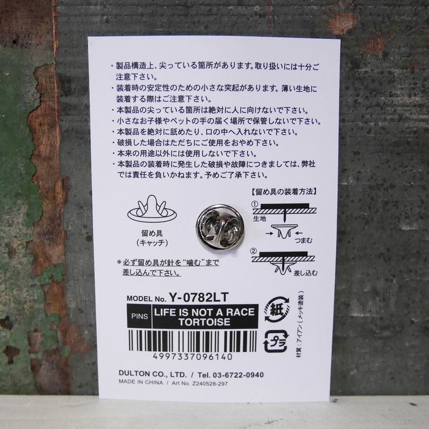 ダルトン ピンバッジ アクセサリー  ピンズ　アメリカン雑貨の画像