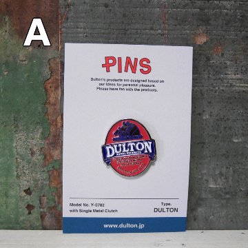 ダルトン ピンバッジ アクセサリー  ピンズ　アメリカン雑貨の画像