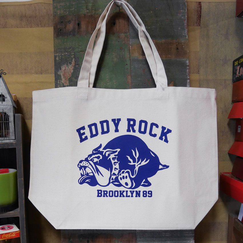 BILLVAN ヘビーキャンバス  EDDY ROCK アメカジ・肩掛けトートバッグ ビルバン帆布 　アメリカン雑貨の画像