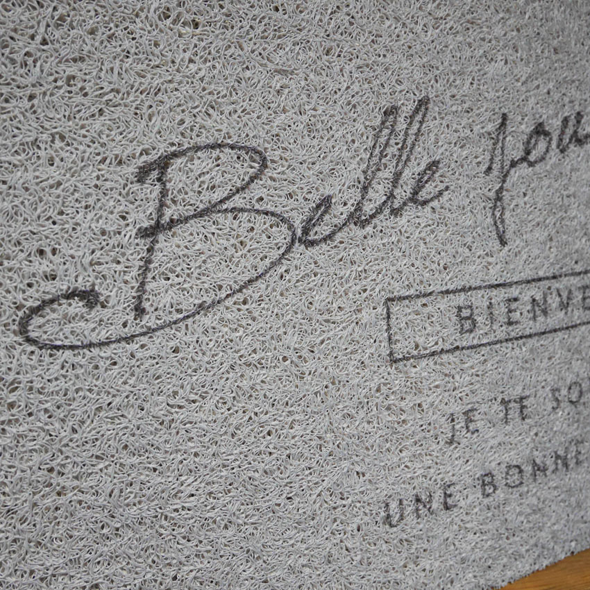 ふかふか テラスマット  Belle journee　玄関マット コイルマット　ガレージマット PVCエントランスマット　アメリカンインテリアの画像