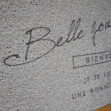  ふかふか テラスマット  Belle journee　玄関マット コイルマット　ガレージマット PVCエントランスマット　アメリカンインテリアの画像