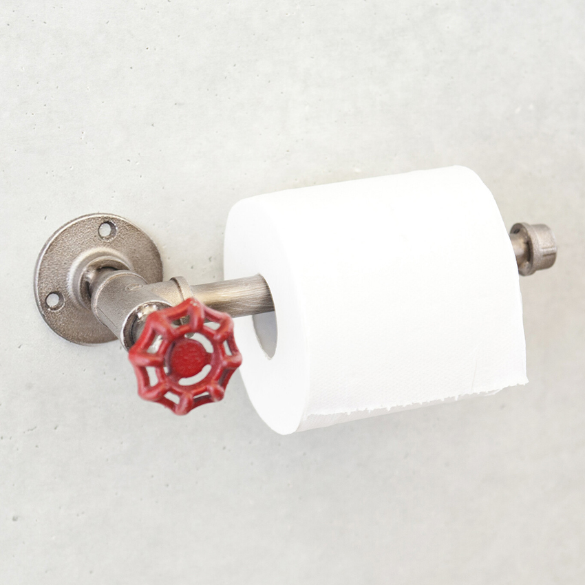 インダストリアルメタル トイレットペーパーホルダー　アイアン ガレージインテリア　アメリカン雑貨の画像